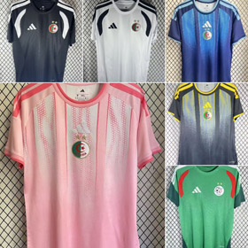 2627 Algeria Training Kit (Fan Version) Football Jersey-6066  