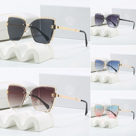 Chanel oversized slimming UV-protective sunglasses-6195  