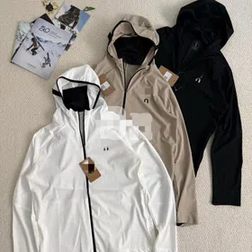 On Lightweight Hooded Running Windproof Sun Protection Jacket-6668  